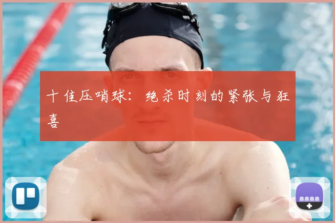 十佳压哨球：绝杀时刻的紧张与狂喜